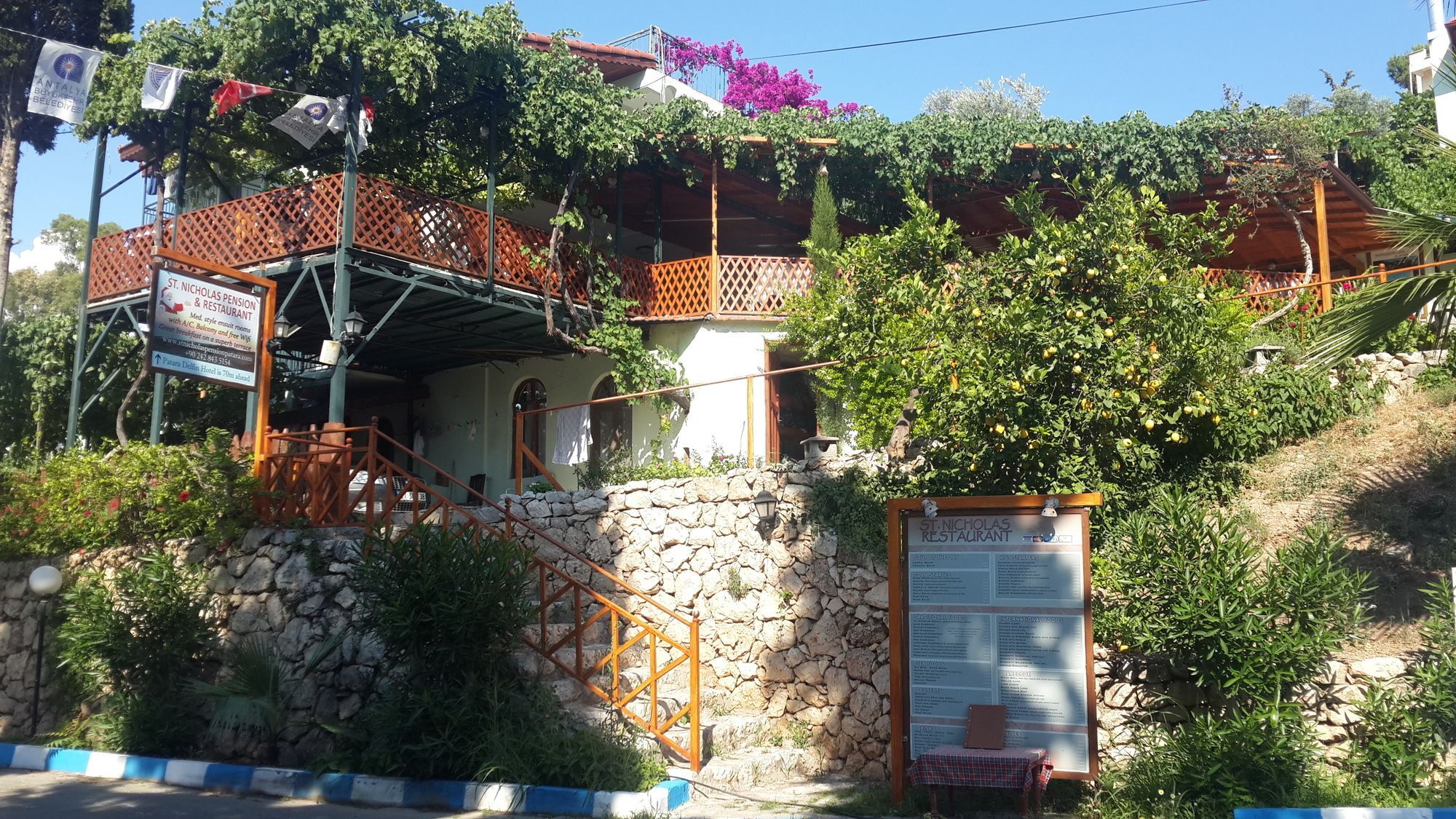 St. Nicholas Pension Patara Exterior photo
